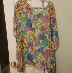 EUC Kaftan style tunic